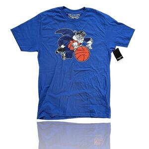 Nwt Philadelphia 76Ers Shirt Men Large Blue T Shirt Logo Short Sleeve Nba